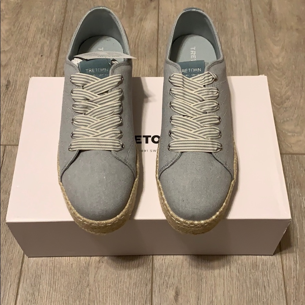 Tretorn Eve Espadrille Platform Sneakers, Size 11